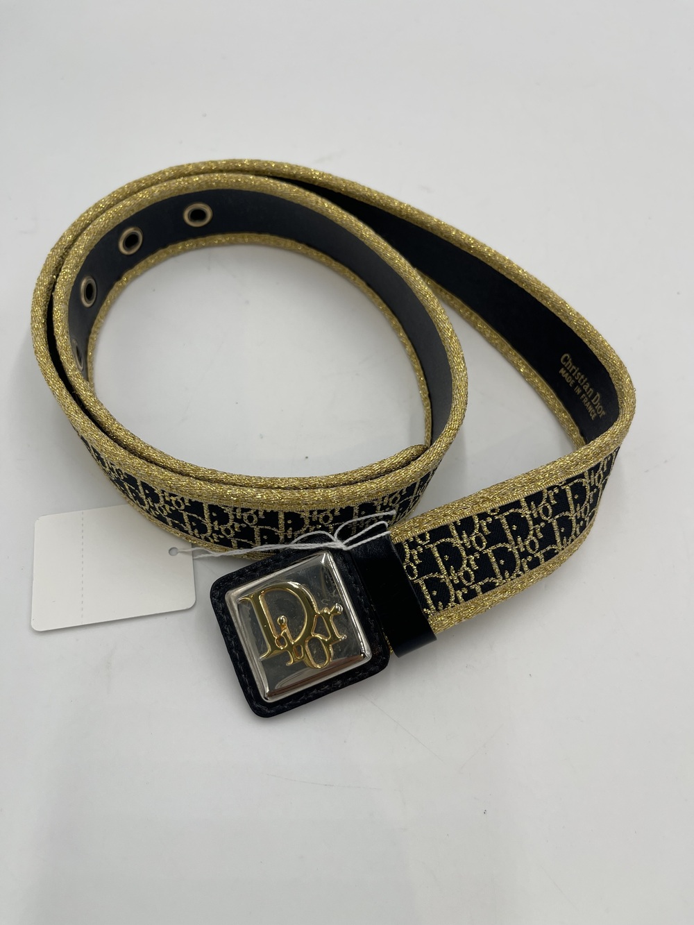 Dior Monogram Canvas Belt